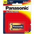 Panasonic  9V Alkaline Battery 1 Pack